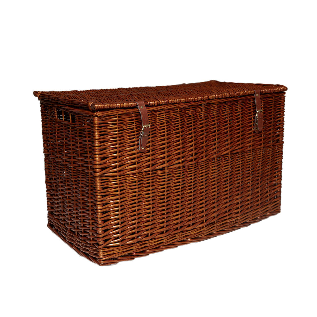 Distilled Brown Lightweight Wicker Storage Trunk – Arthur Cameron
